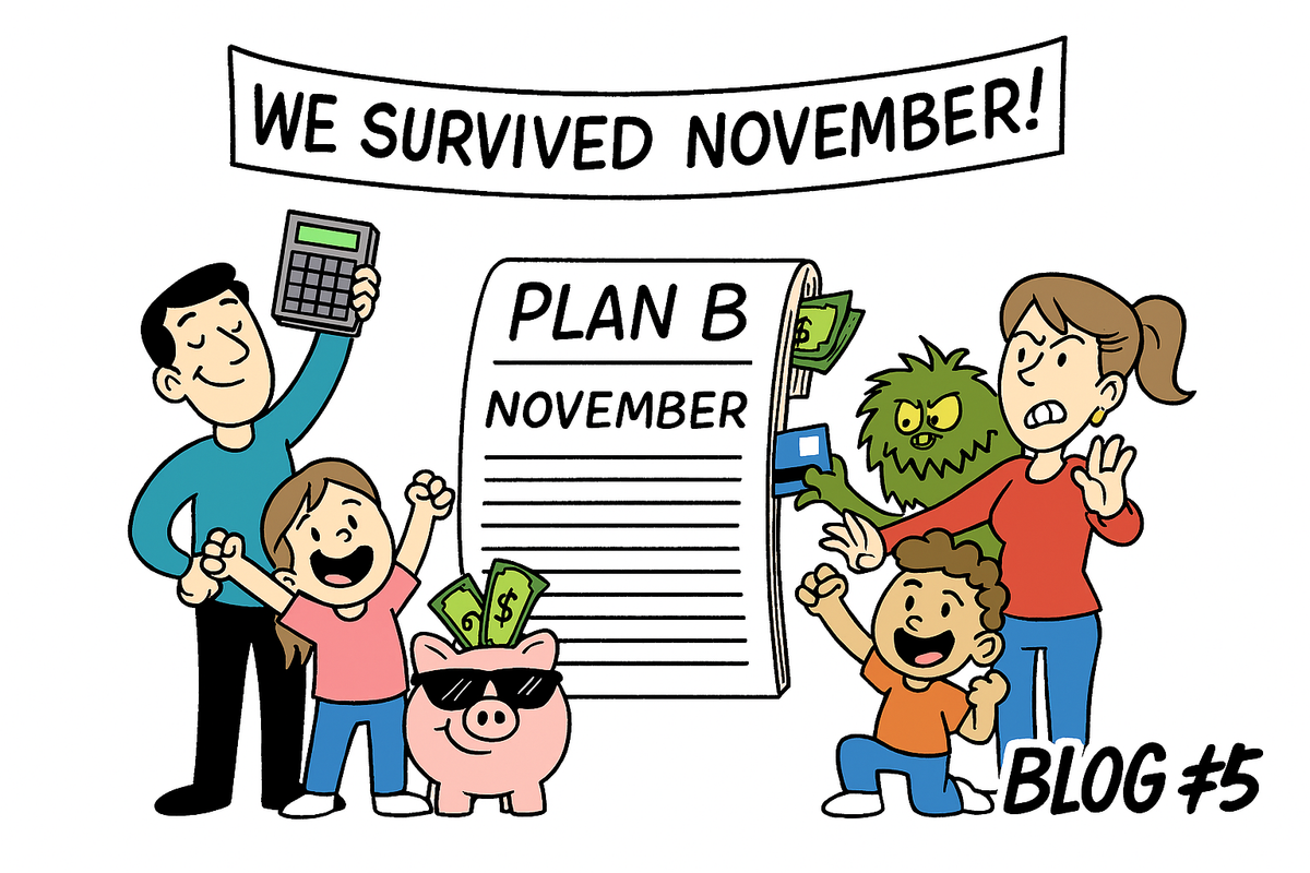Blog Post #5 — The First Month Under Plan B (November Recap)